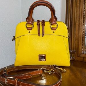 NWOT Dooney & Bourke Cameron Satchel in Sunset